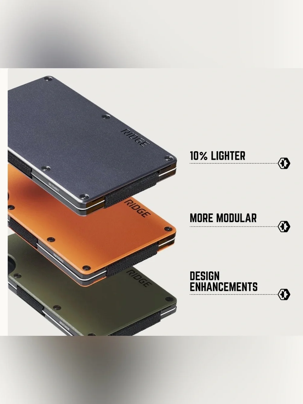 RIDGE WALLET | MAGSAFE • ‘MATTE BLACK’